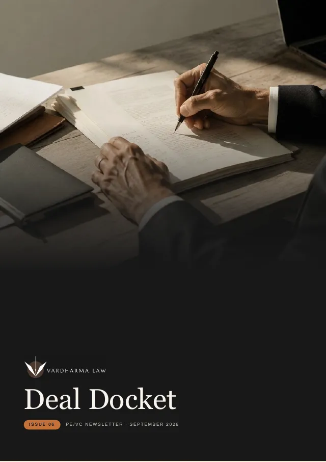 Deal Docket newsletter cover, September 2026